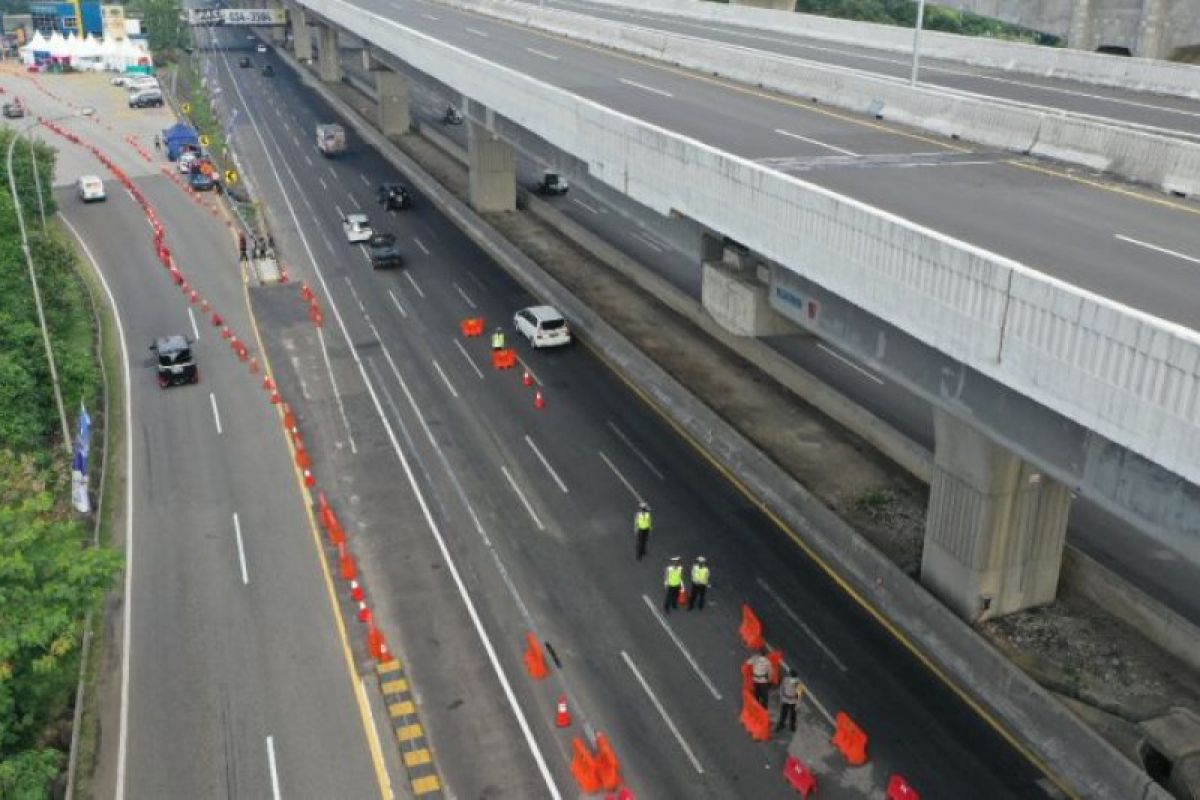 Jasa Marga: Kendaraan tinggalkan Jabotabek turun 43,7 persen