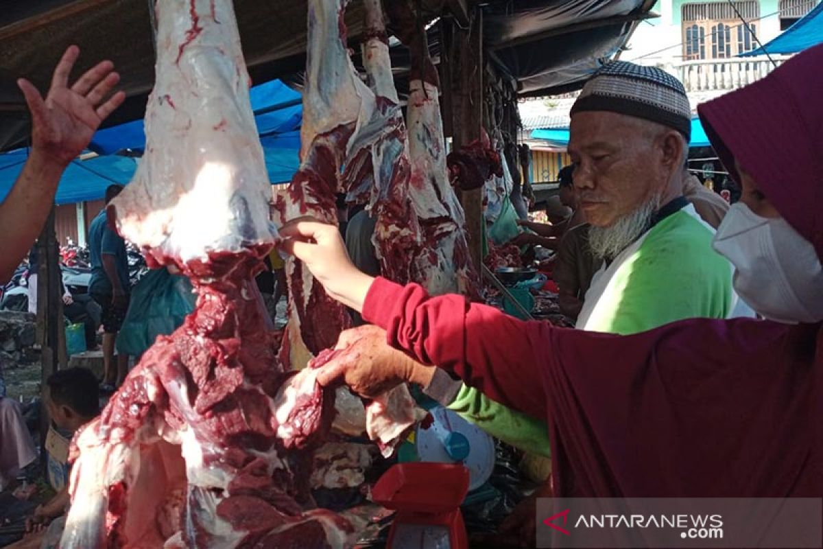 Meugang Idul Fitri di Subulussalam, harga daging Rp180 ribu per kilogram