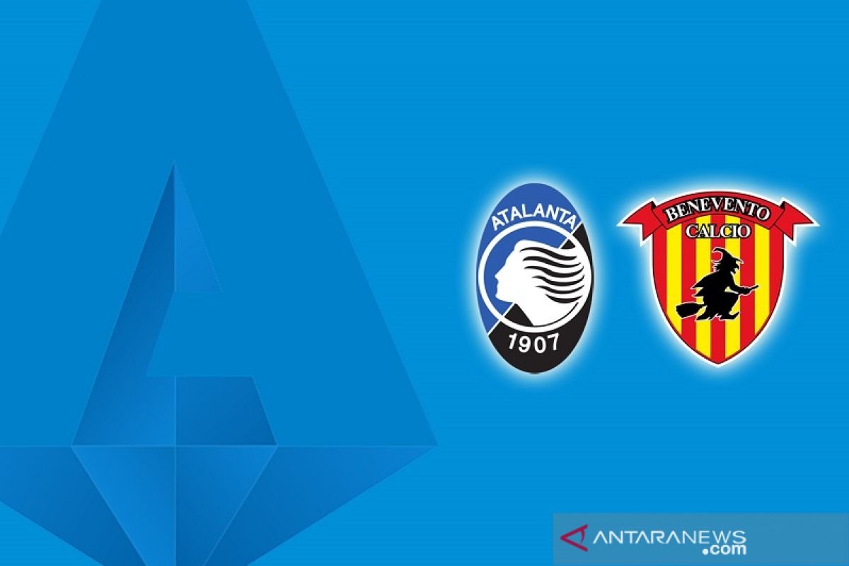 Atalanta kembali ke posisi kedua dan kirim Benevento di ambang degradasi