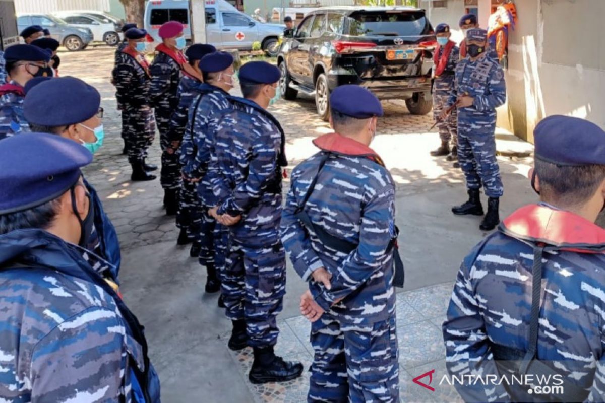 Lanal Banjarmasin gelar latihan SAR dan Jarkaplid