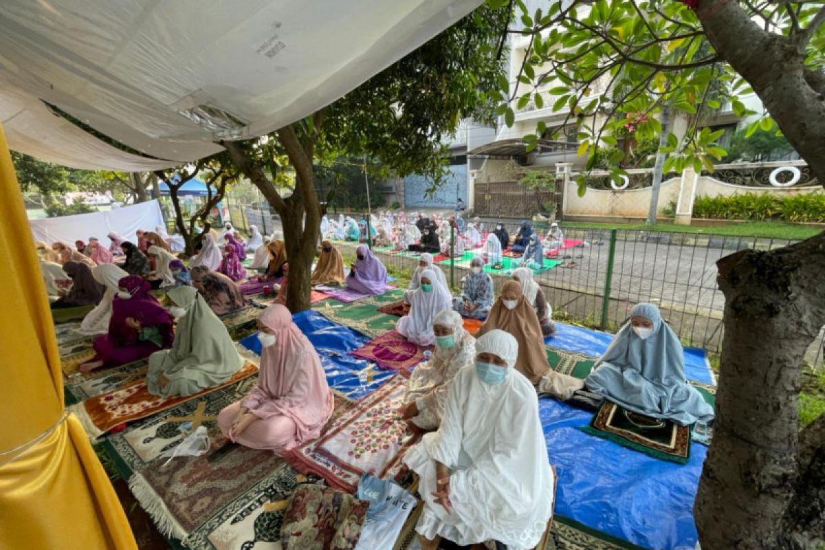 Mengharukan Shalat Id Tenda At Tabayyun, pertama kali dalam sejarah 30 tahun