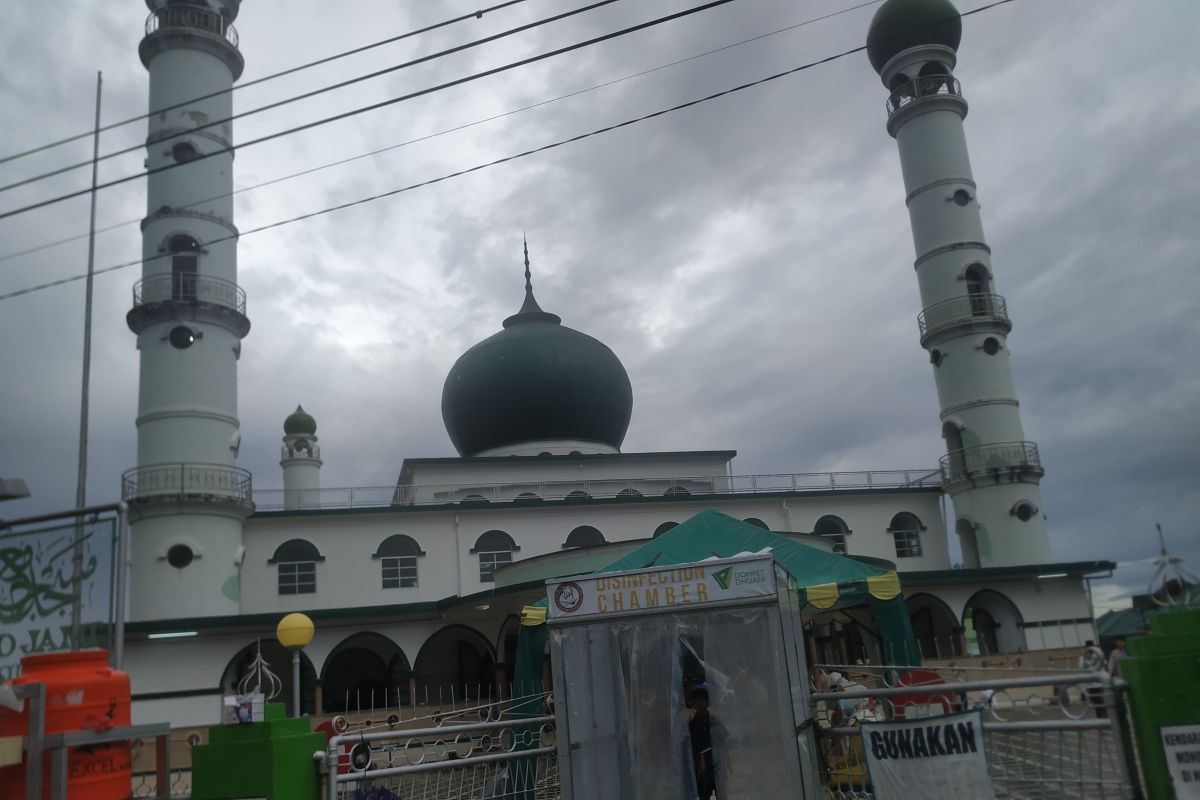 Masjid Jami' Pangkalpinang batasi durasi Khutbah Sholat Idul Fitri