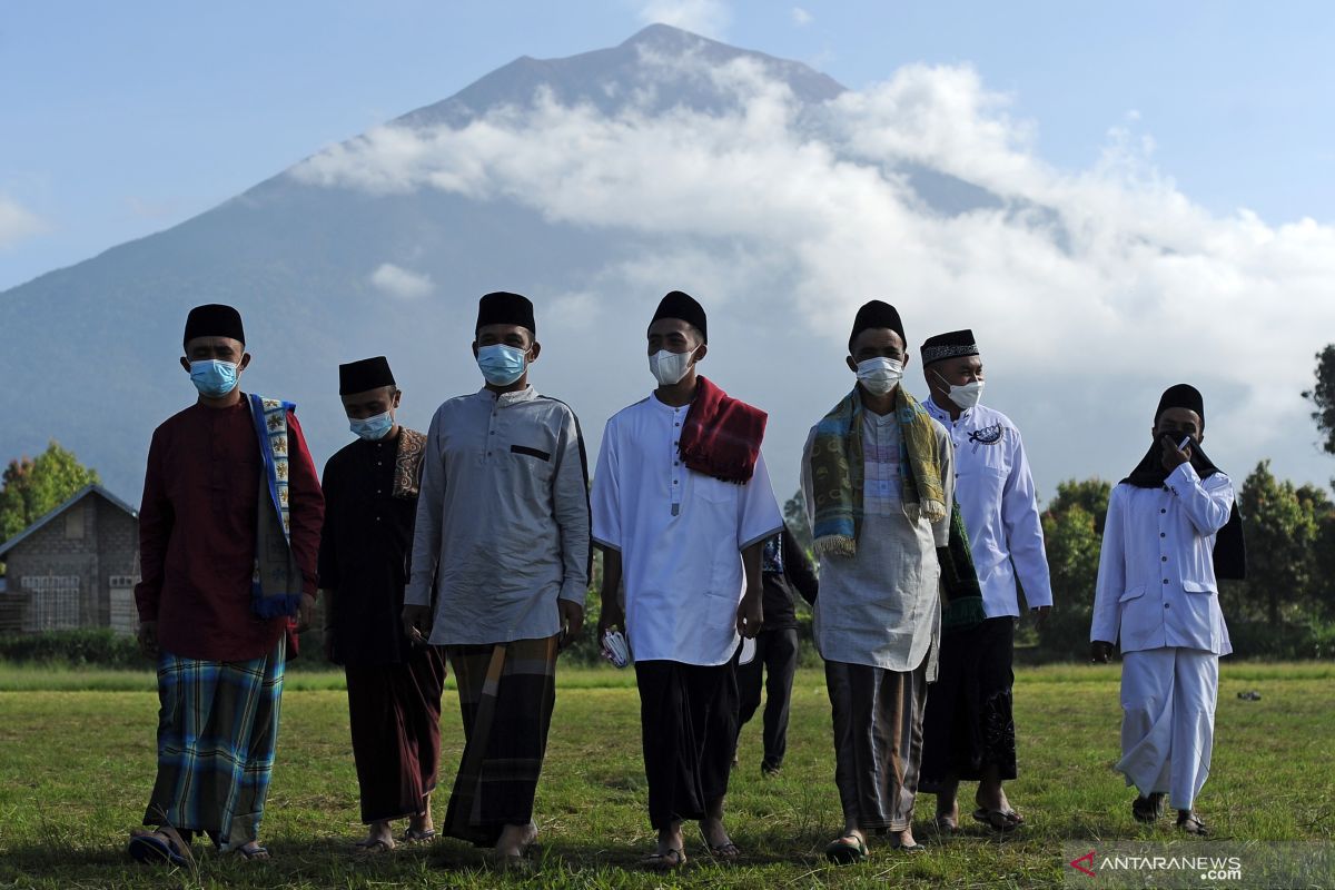 Antisipasi lonjakan usai Lebaran, 250.000 masker dibagikan di Jambi