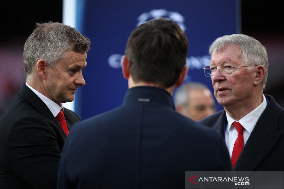 Sir Alex Ferguson puji tenor kepelatihan Solskjaer bersama Setan Merah