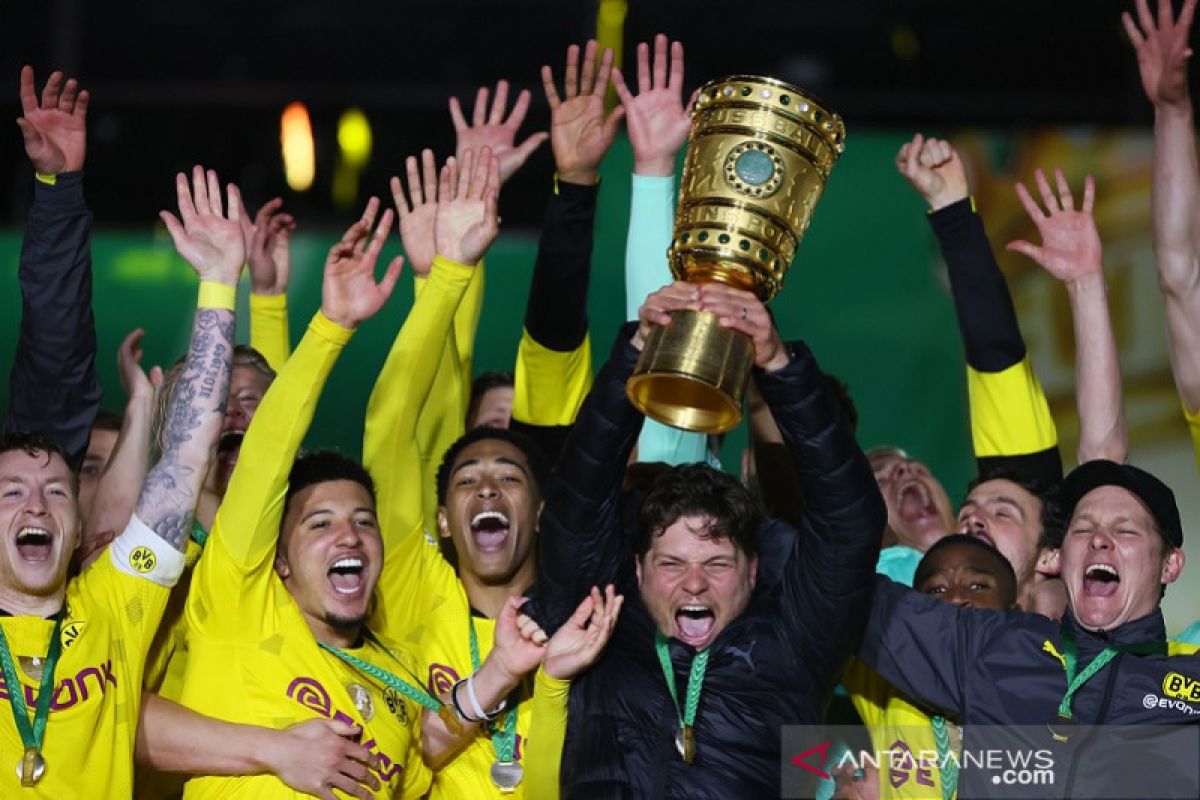 Daftar juara DFB Pokal: Dortmund tim kelima yang kumpulkan lima trofi