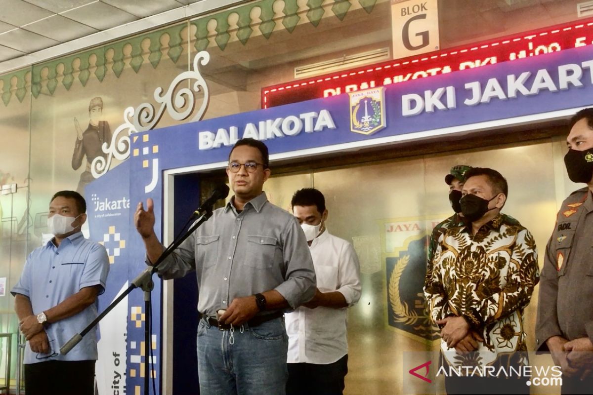 Anies: Forkopimda DKI lakukan dua lapis pengetatan arus balik