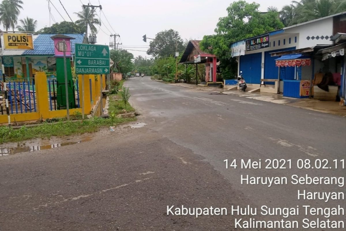 Banjir di Haruyan, HST sudah surut, ruas jalan bisa dilalui