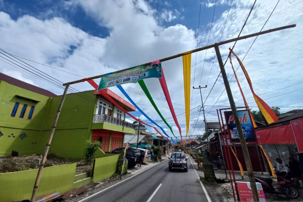 Meriahnya Kampung lebaran di Tanah Nyariang Batu Taba, Agam