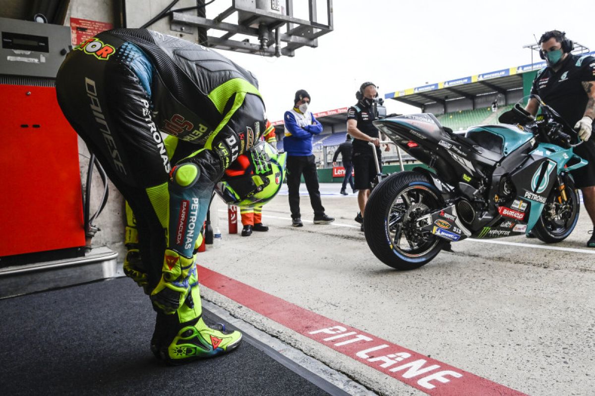 Hasil FP2 bikin Valentino Rossi optimistis di Le Mans