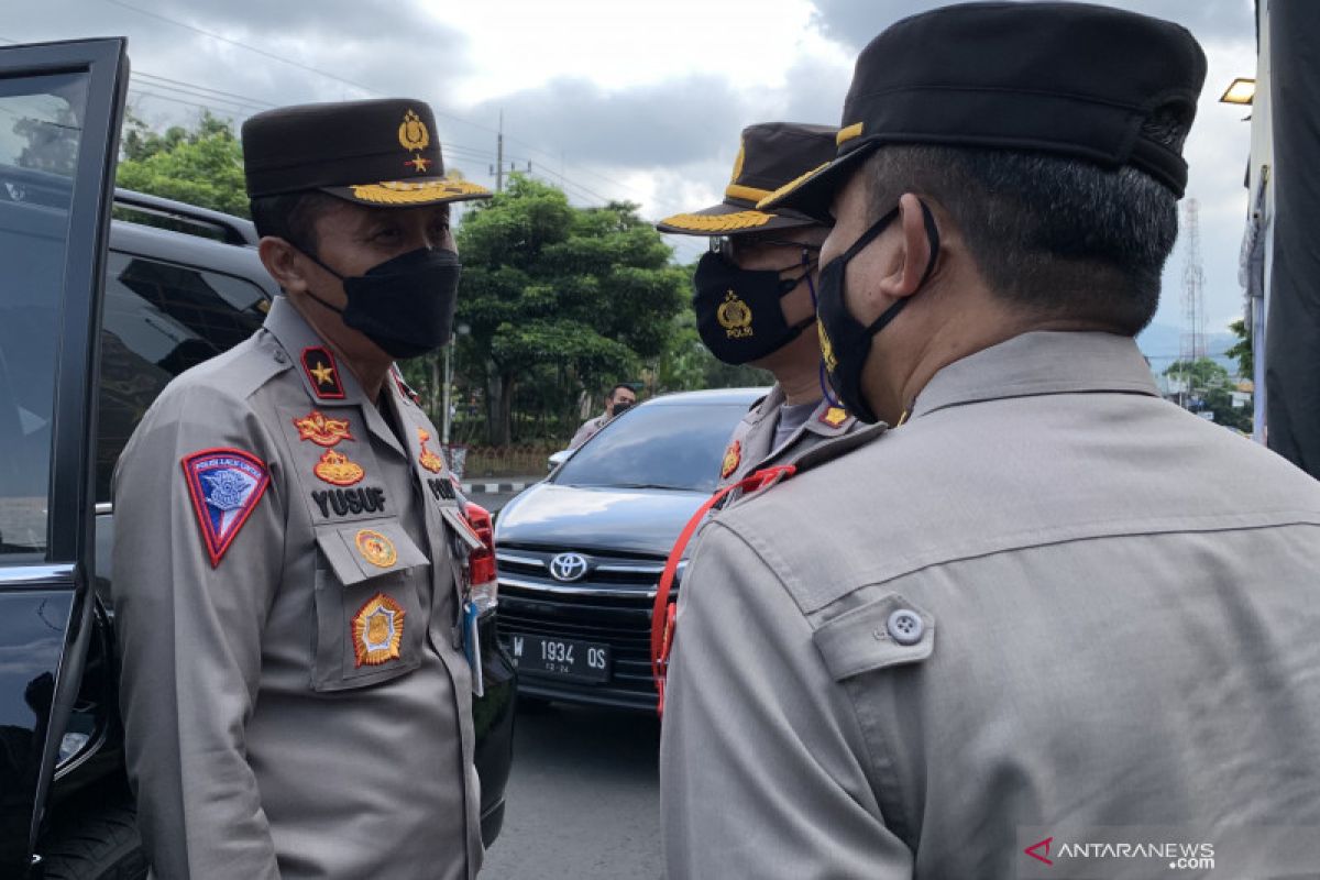 Polri pantau kunjungan wisatawan di Kota Batu saat libur Lebaran