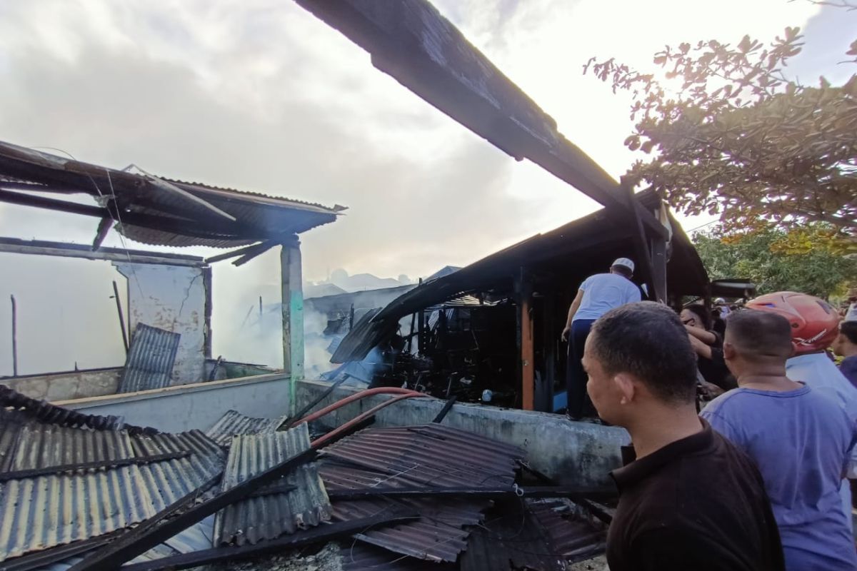 Hari ketiga Idul Fitri, lima rumah hangus terbakar di Tarakan