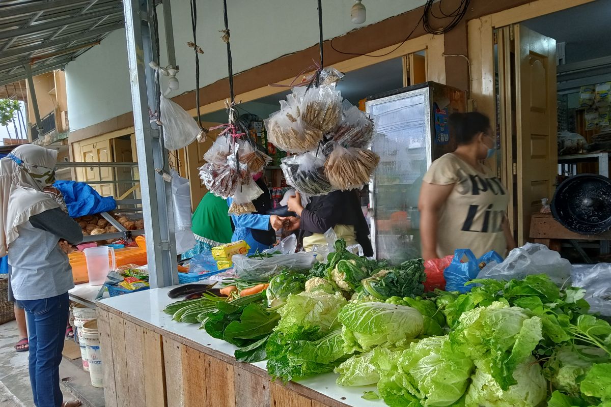 Aktifitas pasar tradisional Pekanbaru belum normal usai lebaran