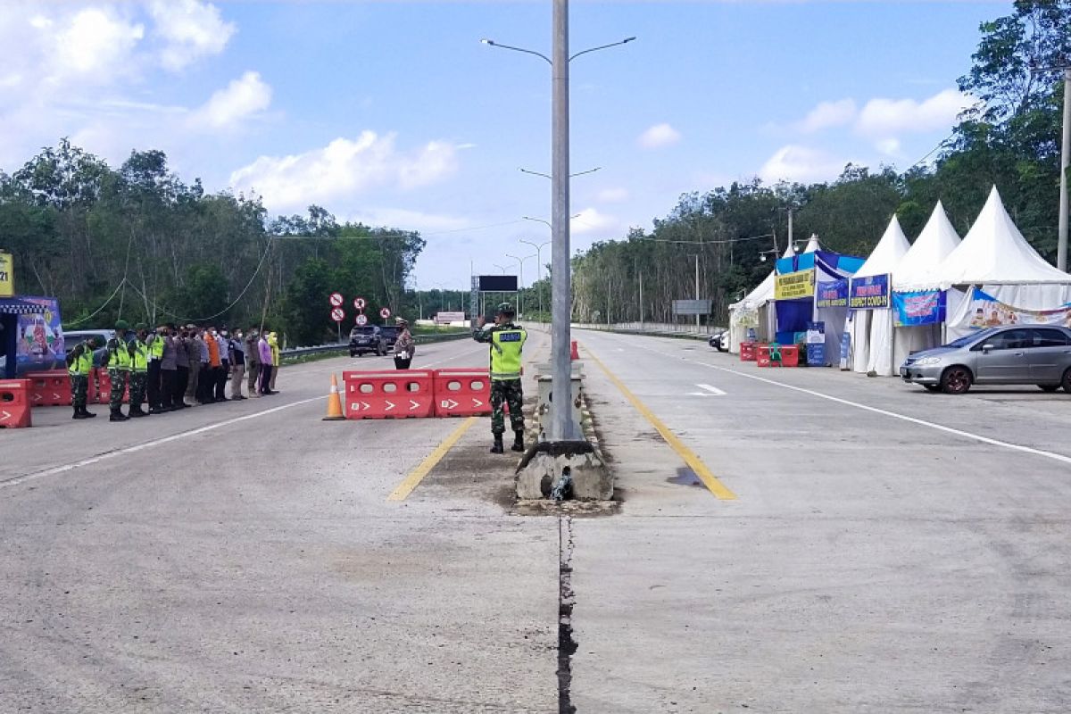 Dua hari usai Lebaran, Jalan Tol Trans Sumatera sepi kendaraan