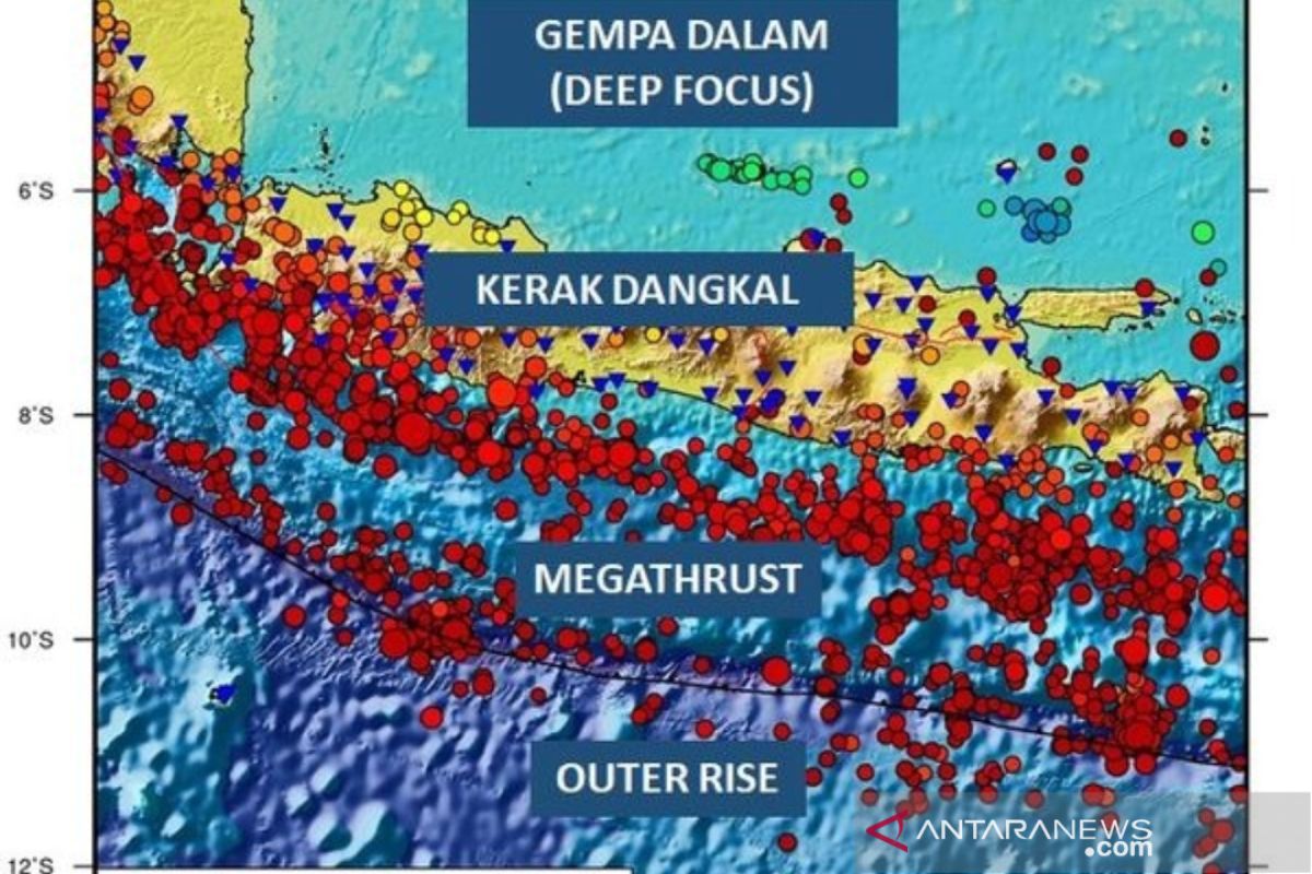 Gempa bumi tektonik dengan kedalaman 2 km guncang Padang Sidimpuan Sumut