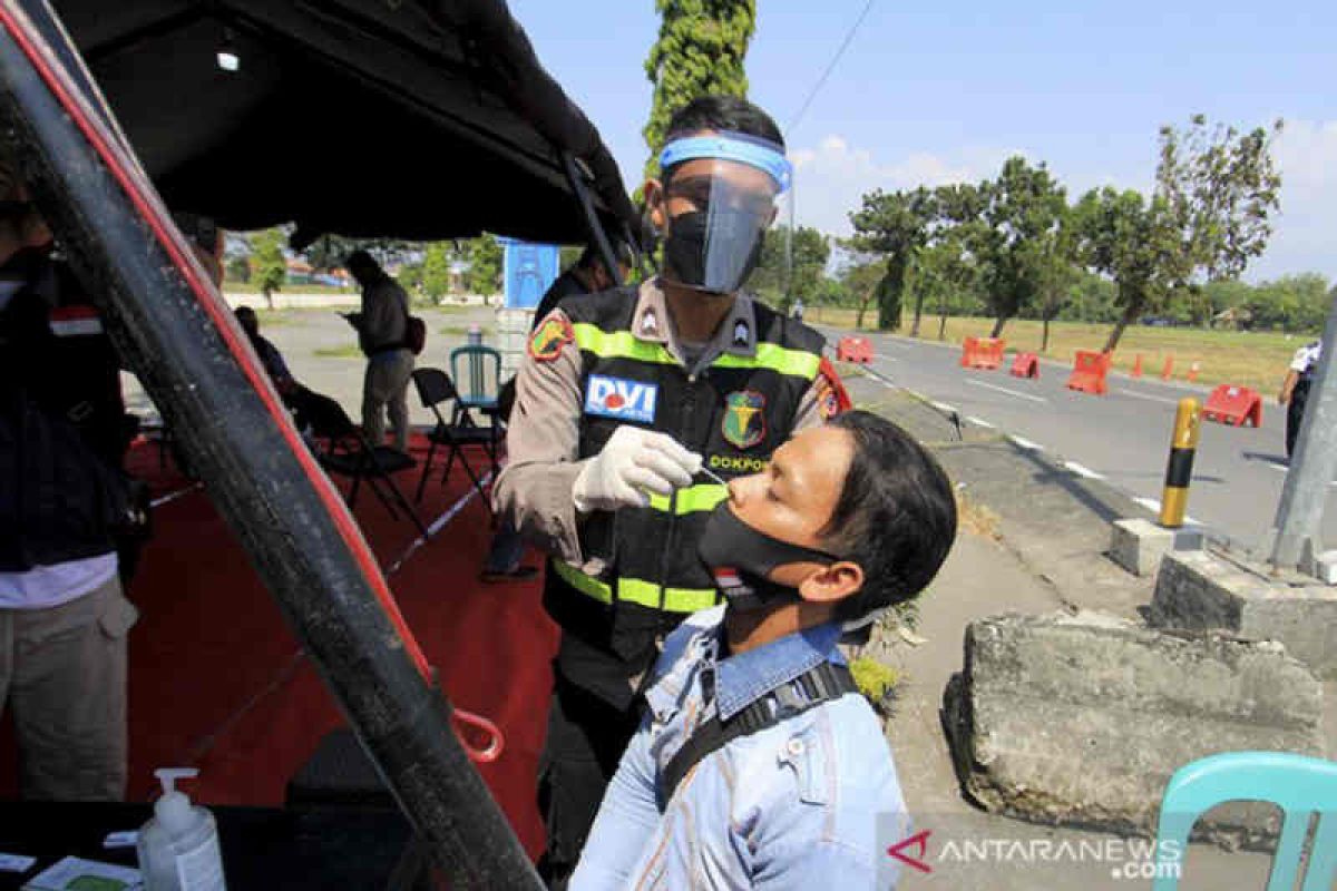 Polresta Cirebon siapkan 1.500 alat tes antigen selama arus balik