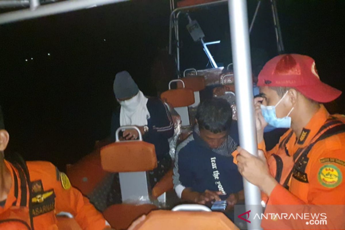 Lima penumpang kapal cepat yang hilang ditemukan selamat