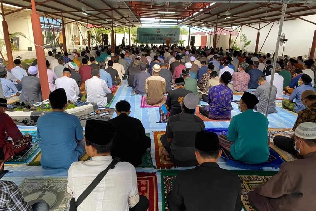 Ratusan WNI ikuti shalat Ied di KBRI Bandar Seri Begawan