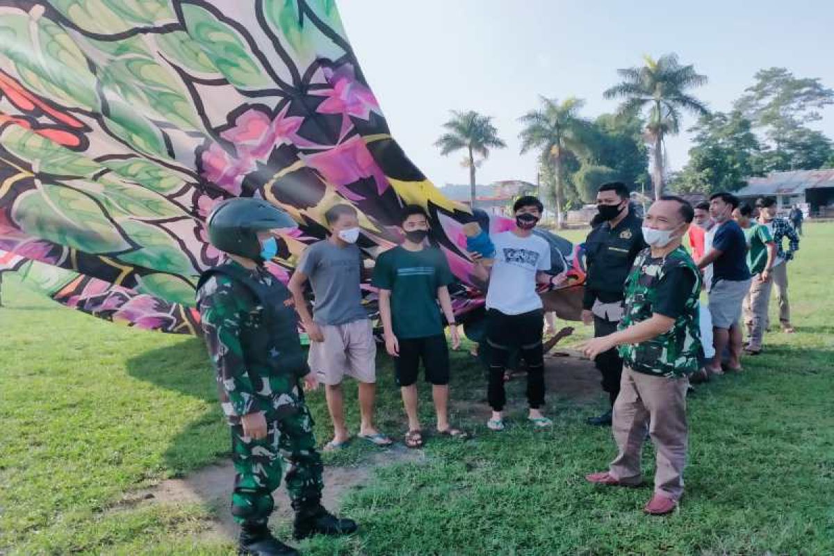 Tim gabungan gagalkan penerbangan balon udara