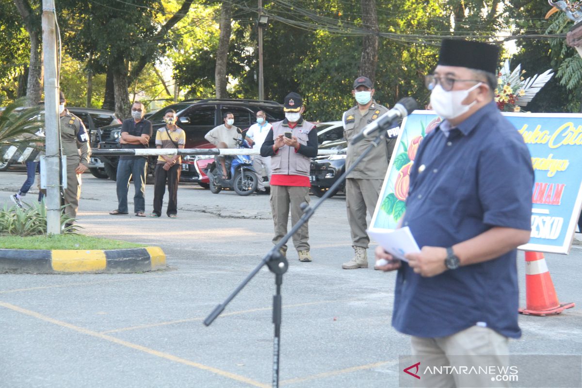 Balikpapan masih zona merah  terkait transmisi lokal COVID-19