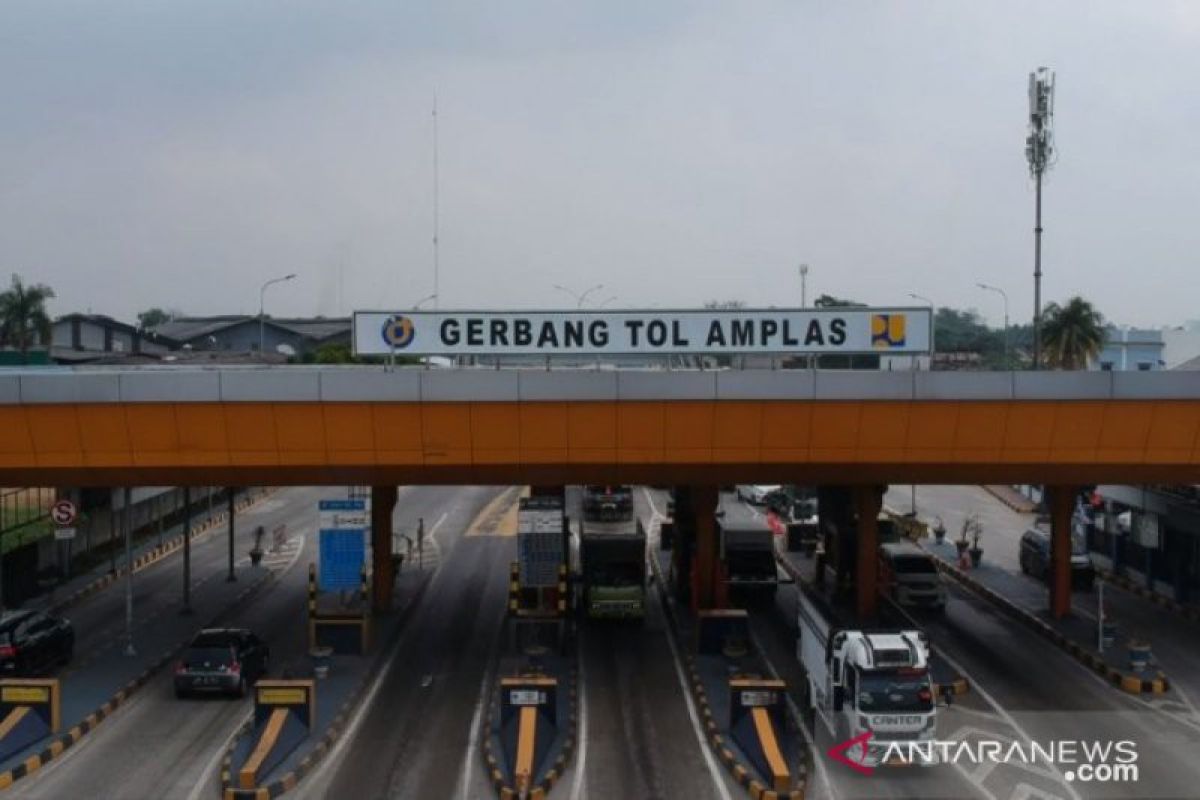 Arus balik di Tol  MKTT terpantau lancar