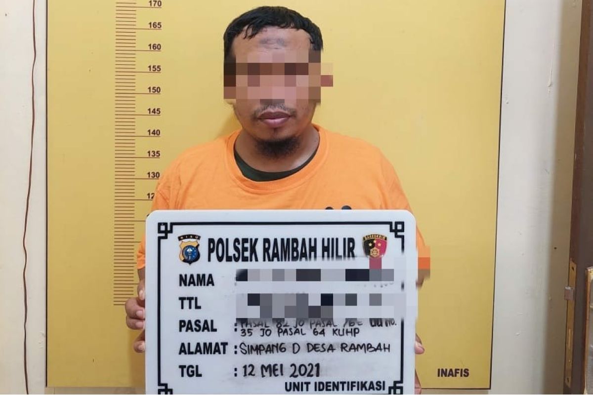Polisi Rohul tangkap pelaku sodomi imingi korbannya dengan Rp20 ribu
