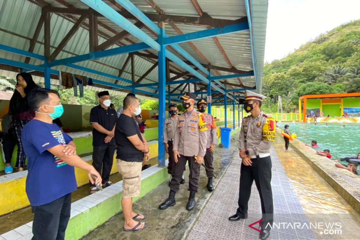 Tempat wisata Matua Waterpark ditutup sementara karena langgar prokes