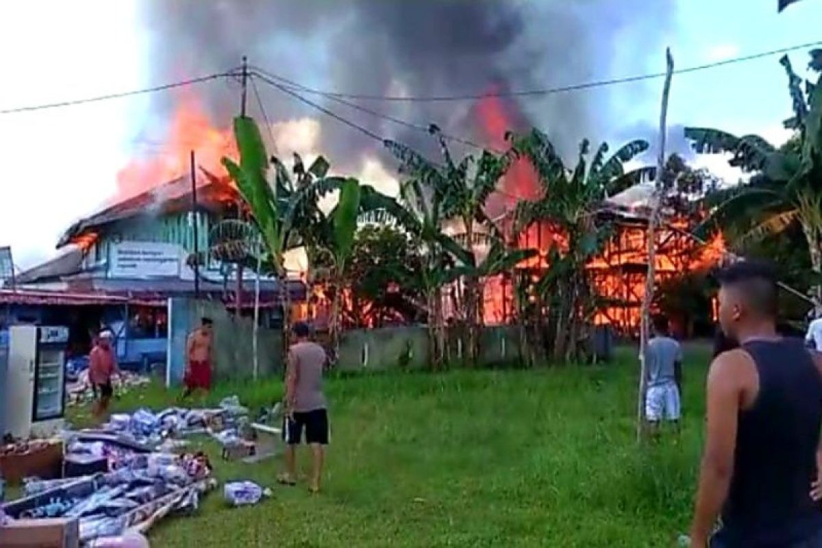 Empat rumah di Palangka Raya hangus terbakar