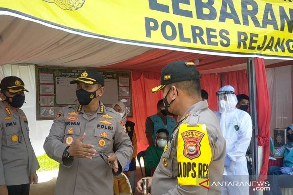 Polda Bengkulu pantau pos perbatasan Rejang Lebong-Lubuk Linggau