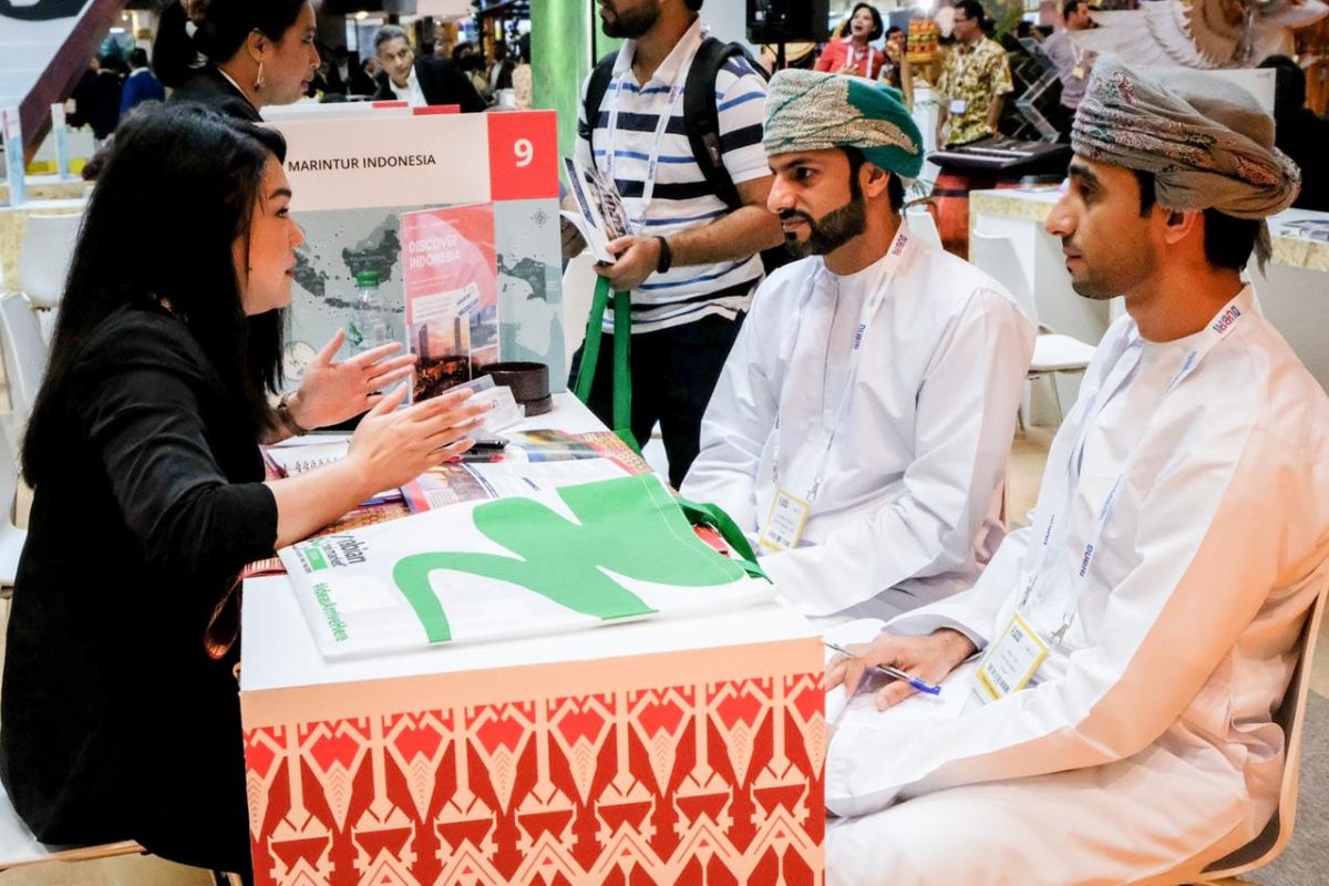 Potensi pariwisata dan ekonomi kreatif Indonesia pameran di Dubai