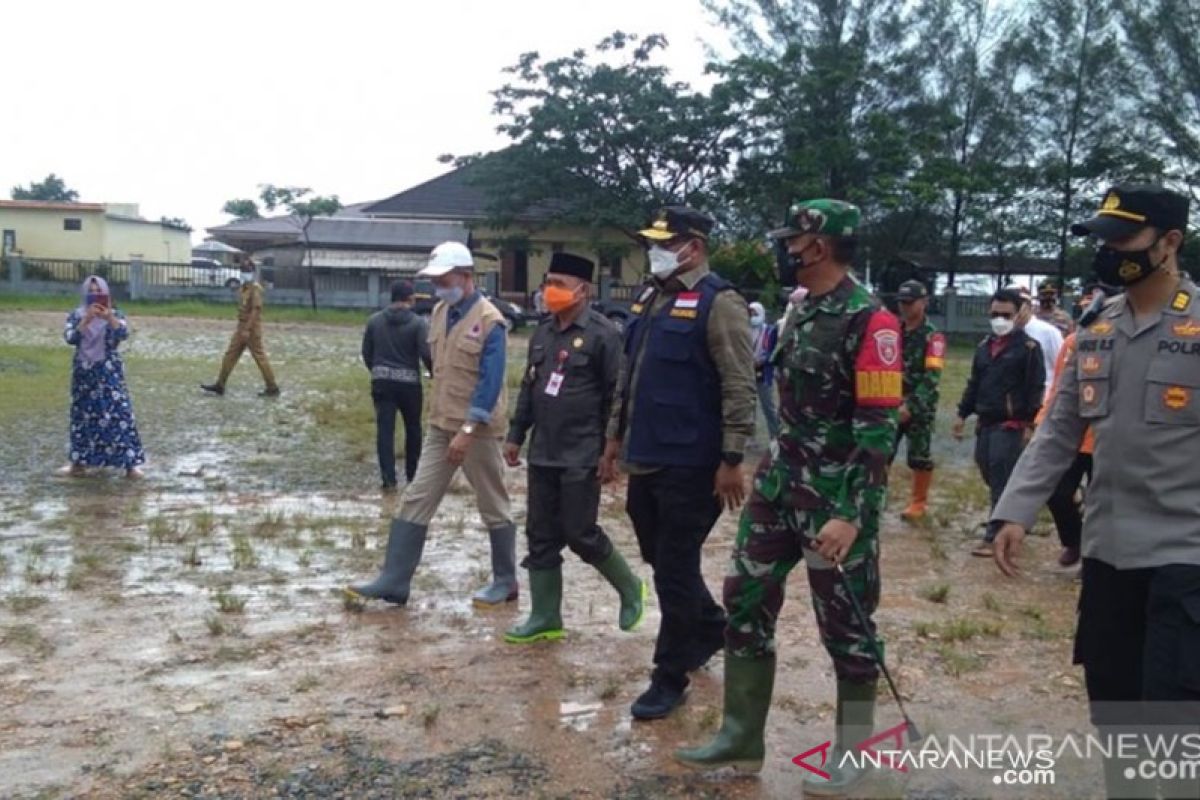 Banjir di Satui Tanah Bumbu berangsur surut