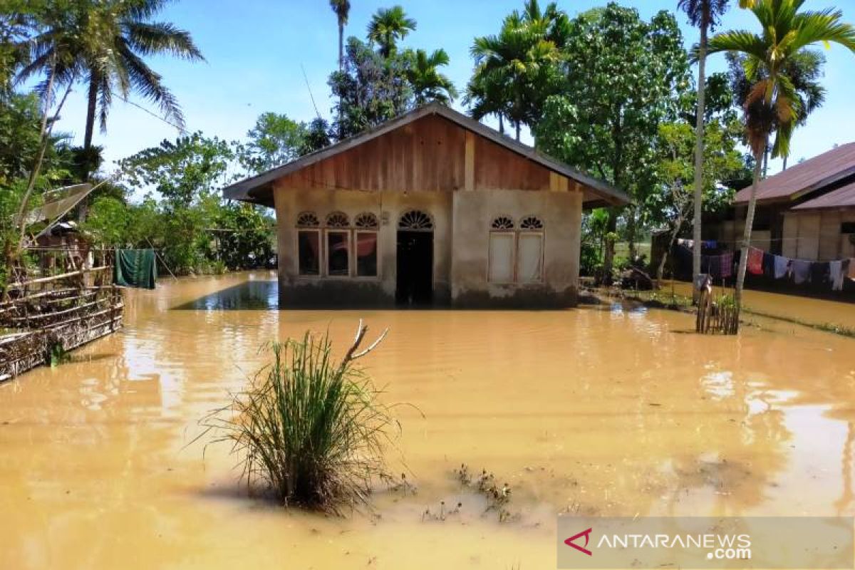 Banjir di Aceh Barat berangsur surut