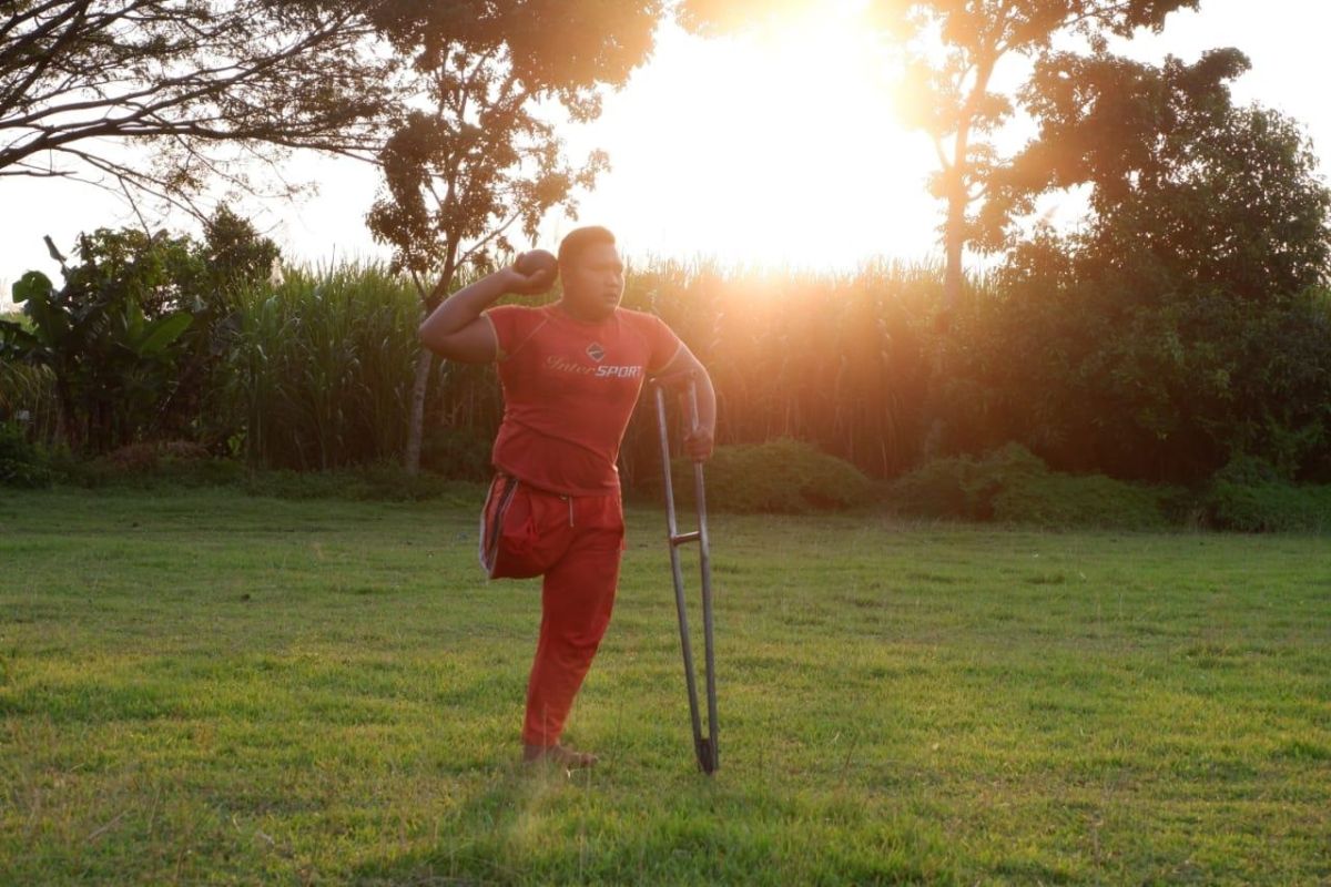 Atlet disabilitas Kota Kediri matangkan persiapan Peparprov Jatim