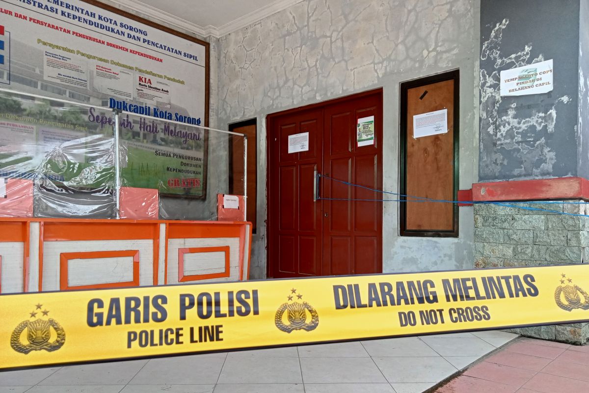 Polisi selidiki kasus pencurian lima komputer Disdukcapil Kota Sorong