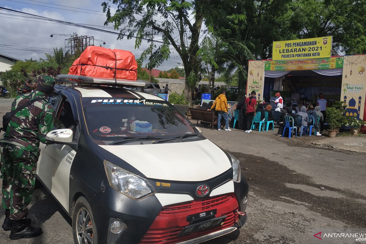 Polda Kalbar: 82 pemudik Lebaran yang reaktif lakukan isolasi mandiri