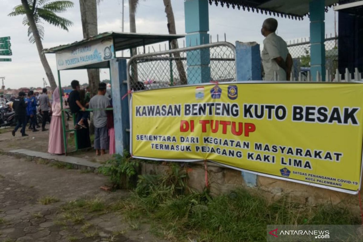 Benteng Kuto Besak Palembang ditutup hingga 31 Mei