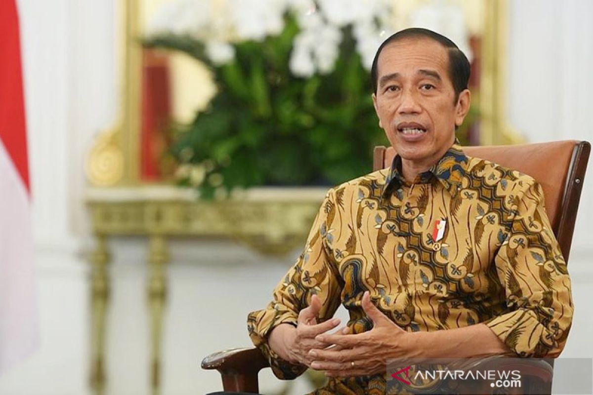 Presiden Jokowi: TWK bukan dasar pemberhentian 75 pegawai KPK
