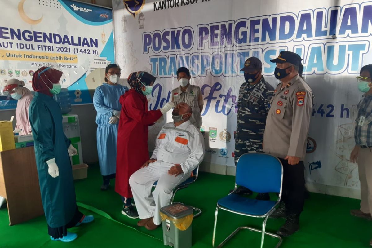 Pelayanan rapid antigen di pelabuhan fery Batulicin gratis