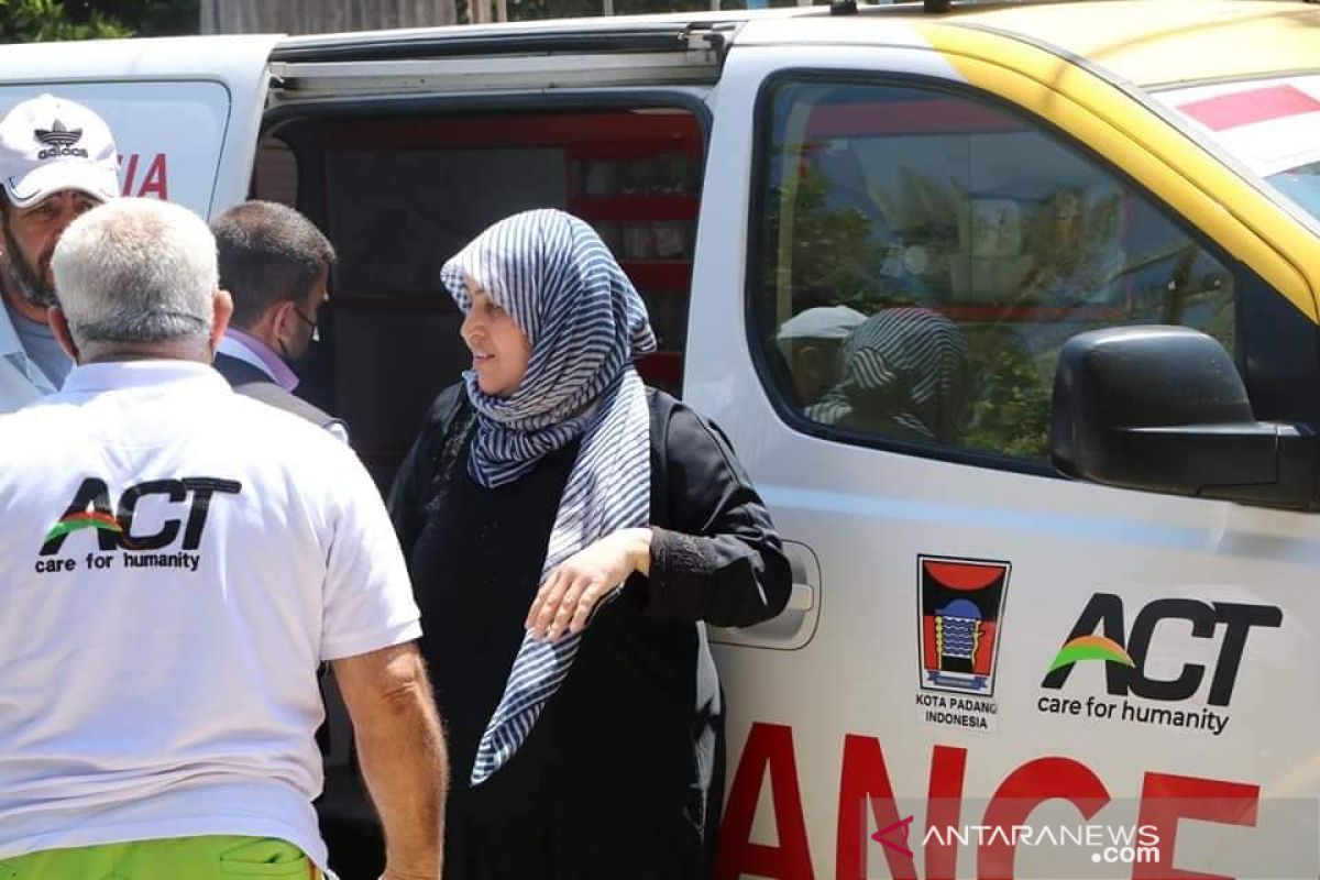 Ambulans sumbangan Warga Padang untuk Palestina, "Kami sudah berbuat sebelum yang lain memikirkan"