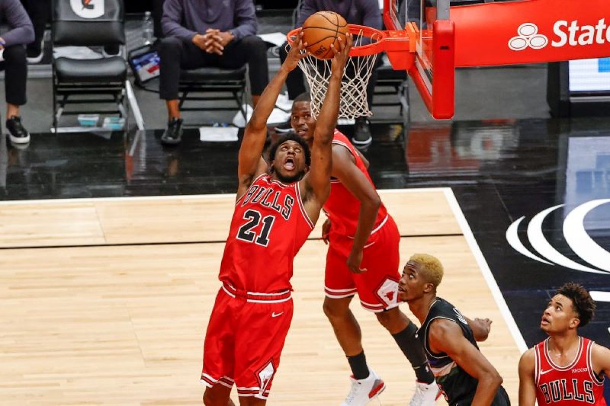 Bulls akhiri musim dengan kemenangan 118-112 atas Bucks