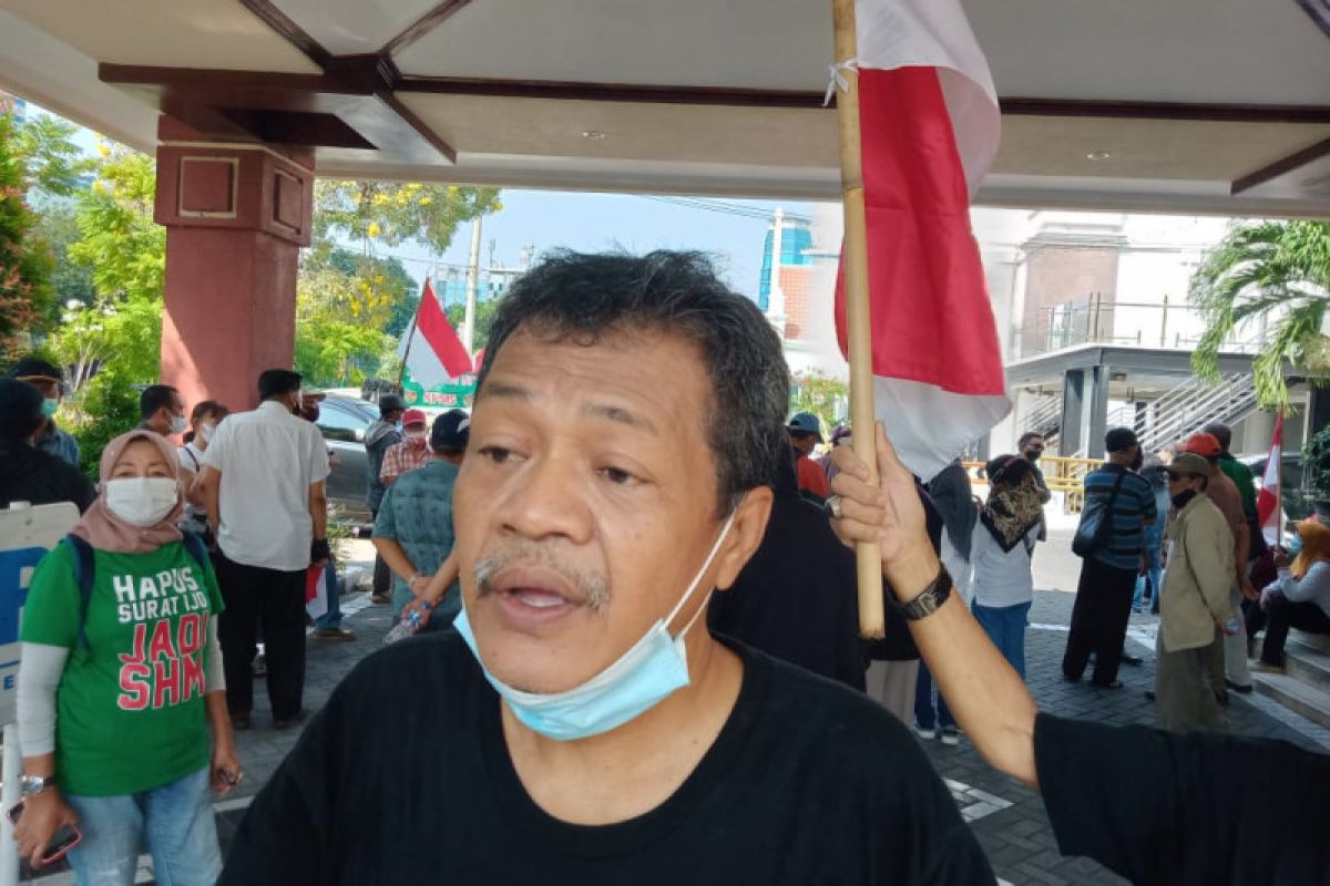 Warga Surat Ijo Surabaya tolak pengesahan Raperda Aset Daerah