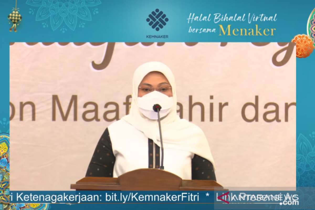 Menaker Ida Fauziyah apresiasi ketaatan pada larangan mudik Lebaran 2021