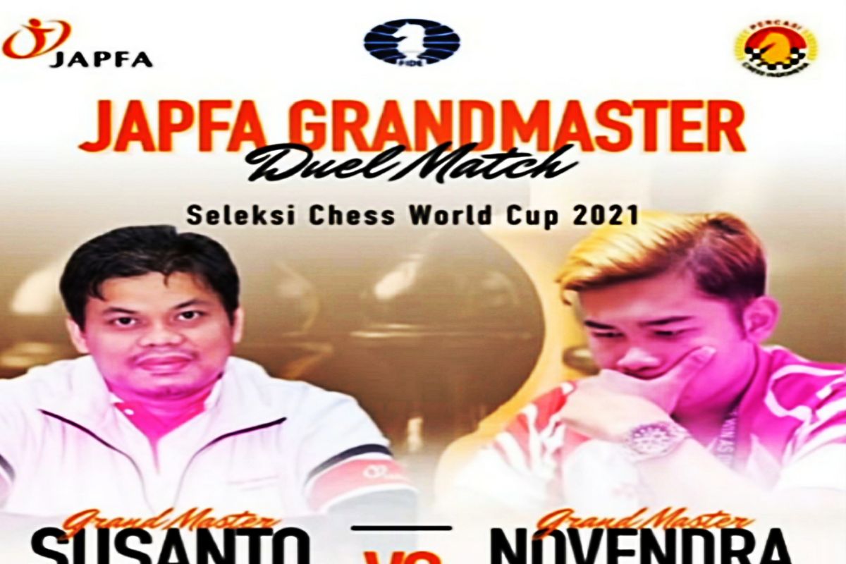 Susanto ungguli Novendra di hari pertama JAPFA Grand Master Duel Match