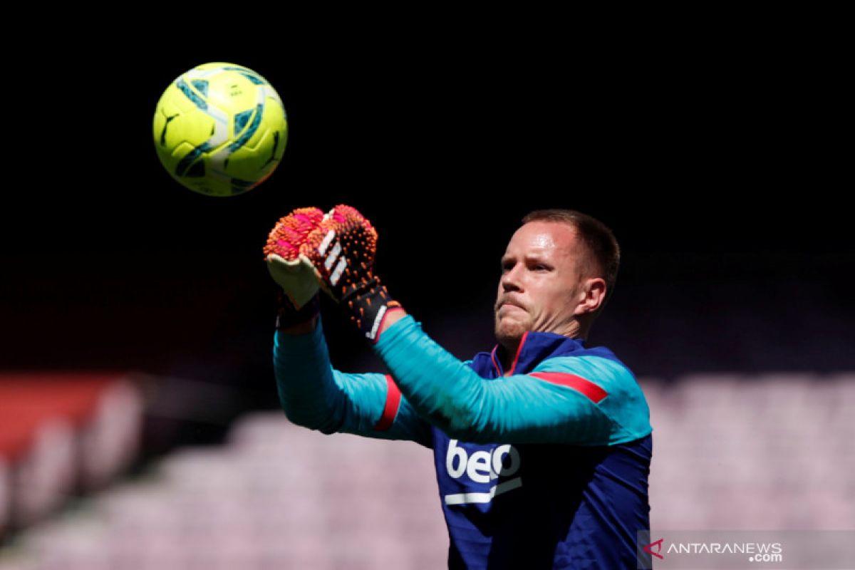 Cedera lutut, Stegen absen bela Timnas Jerman di Euro 2020