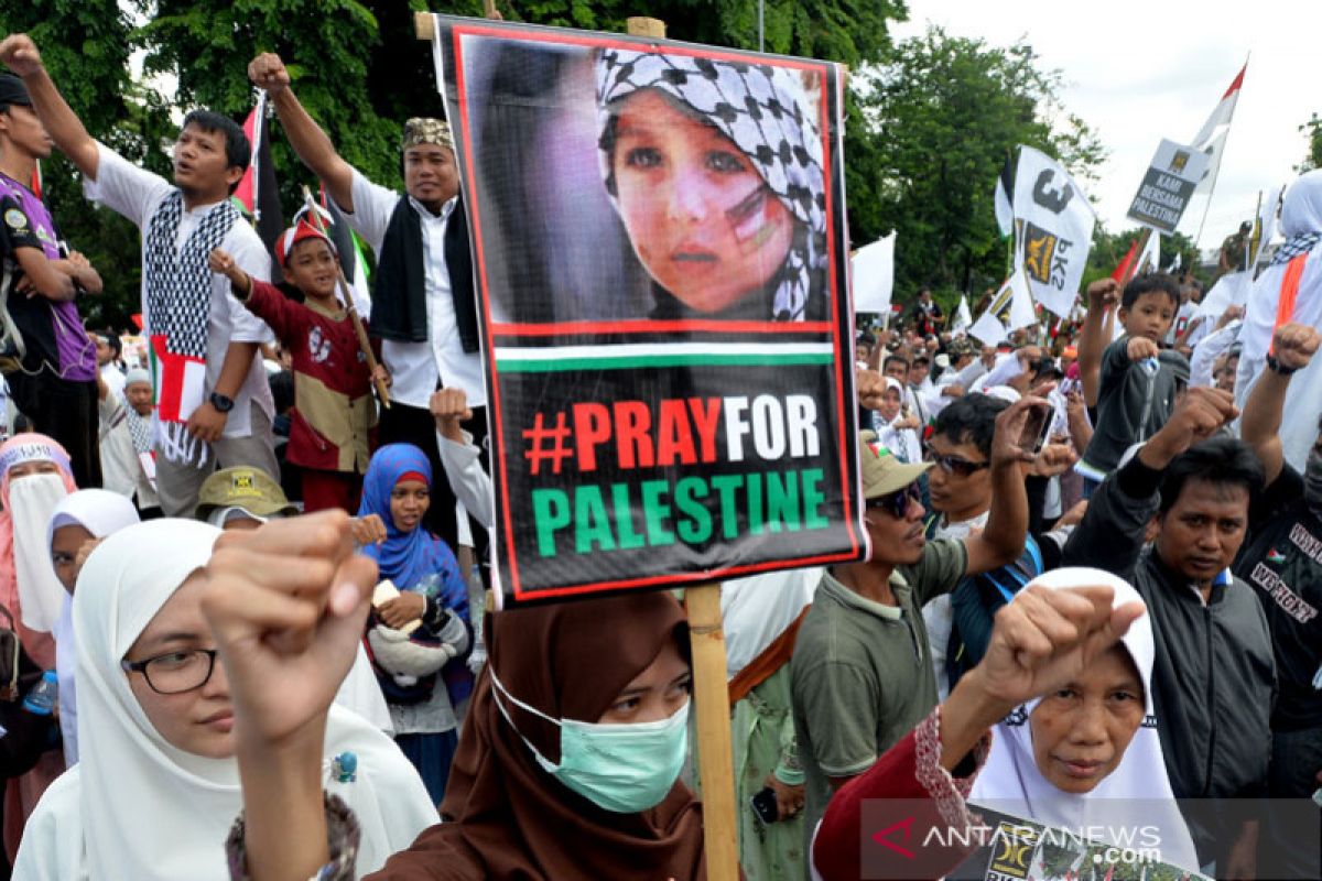1.140 personel polisi amankan aksi bela Palestina