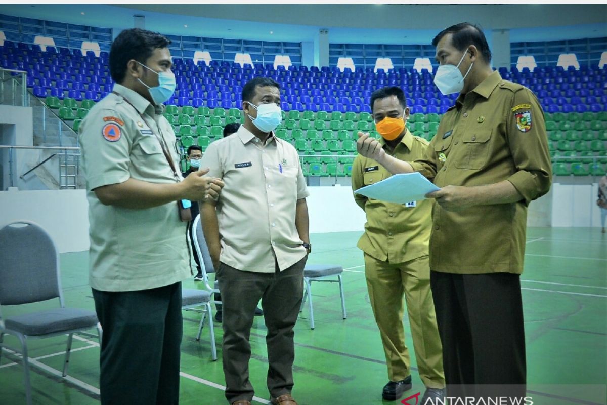 Wako Pekanbaru pastikan vaksinasi massal tidak ada kerumunan saat dikunjungi Jokowi