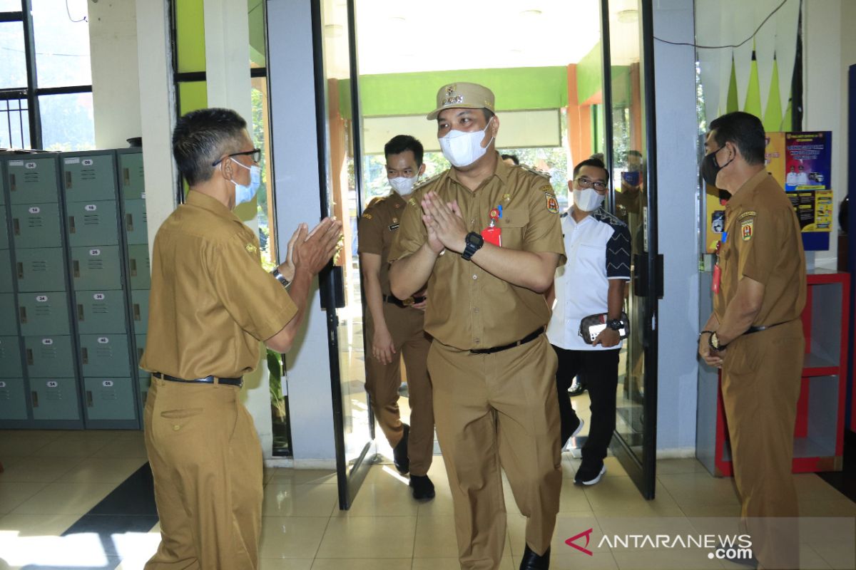 Wali Kota kembali sidak kehadiran pegawai pasca Idul Fitri