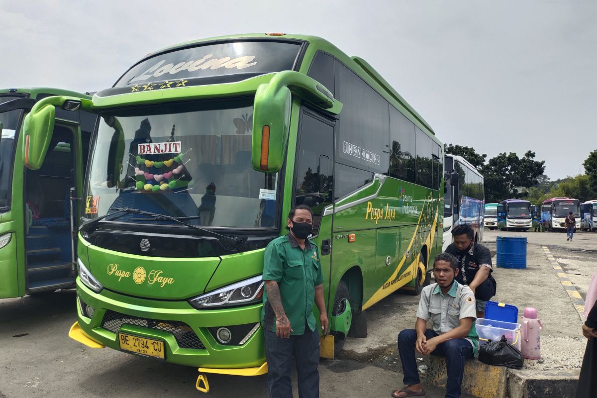 Terminal Rajabasa Bandarlampung belum terima kedatangan bus AKAP