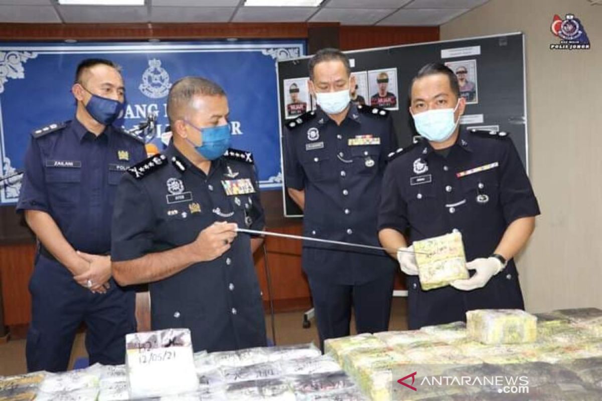 Polisi Johor ungkap penyelundupan narkoba internasional  ke Indonesia