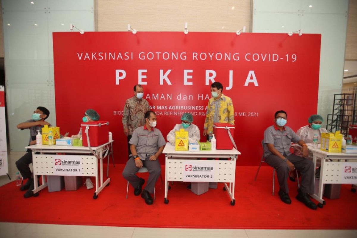 Vaksinasi Gotong Royong bakal tingkatkan  produktivitas usaha nasional