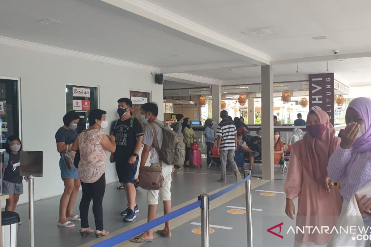 Bandara H.AS Hanandjoeddin Belitung catat 1.000 pergerakan penumpang pesawat